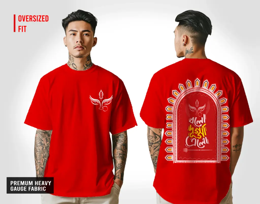 Bolo Dugga Elo Oversize T- Shirt RED