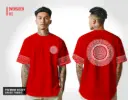 Bengali Traditional Oversize T-Shirt RED